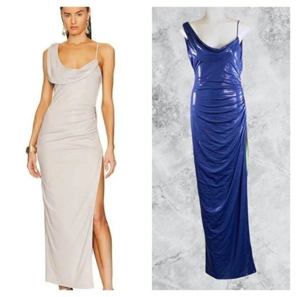 NBD Kait Midi Dress - Blue